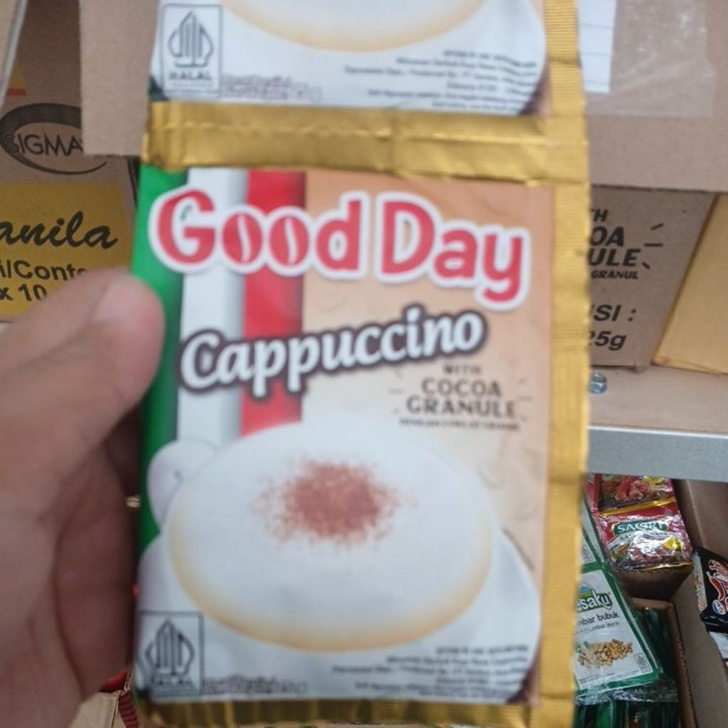 

GOOD DAY CAPPUCCINO 25G(ISI10)
