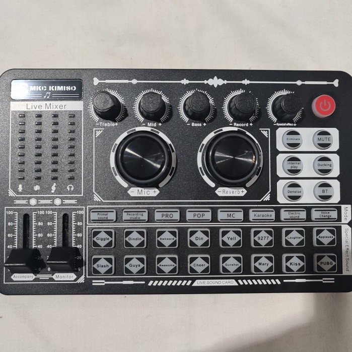 Sound Card MKO KIMISO F999 Singing Live Sound Card / Live Sound Card