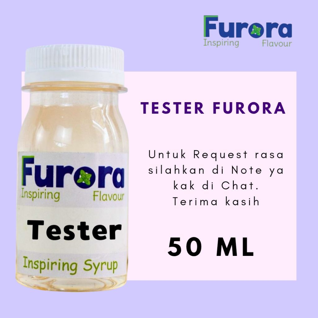 

Repack Furora Syrup 50 ml l Tester Syrup