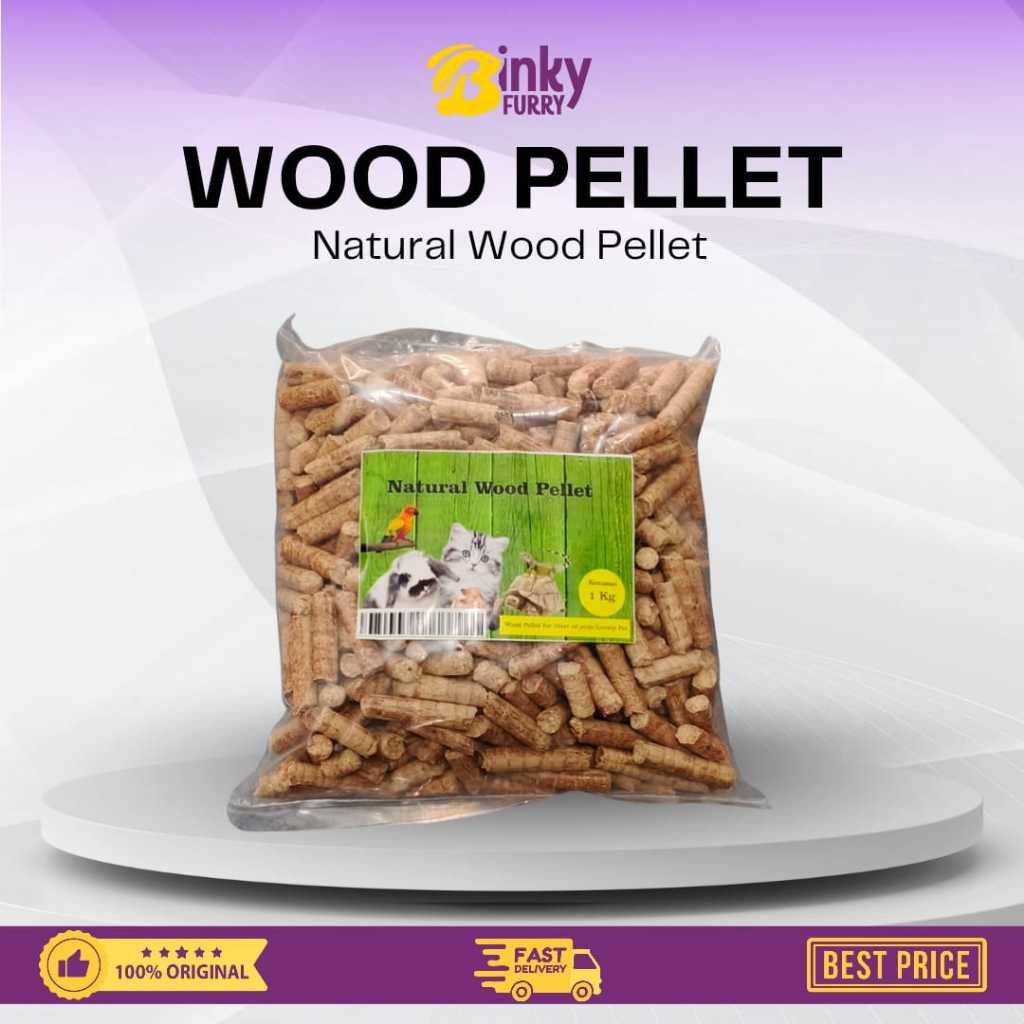 Natural Wood Pellet 1 kg