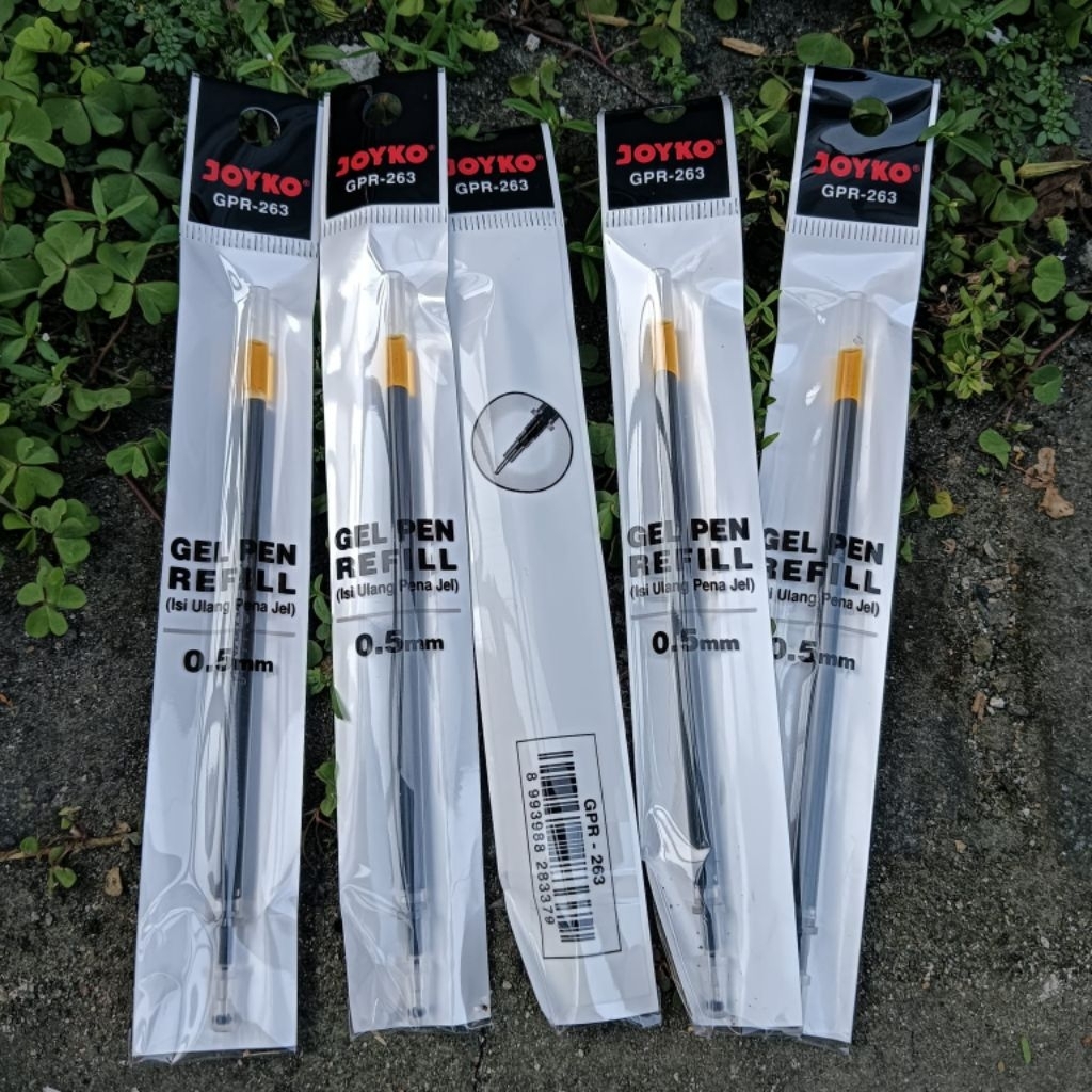 

1 Pcs Isi Ulang Refil Pen Gel Pulpen Pena Tinta Hitam Lancip