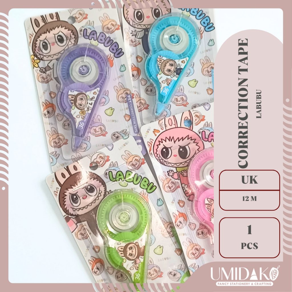 

[UMIDAKO] CORRECTION TAPE LABUBU TYPE 9583