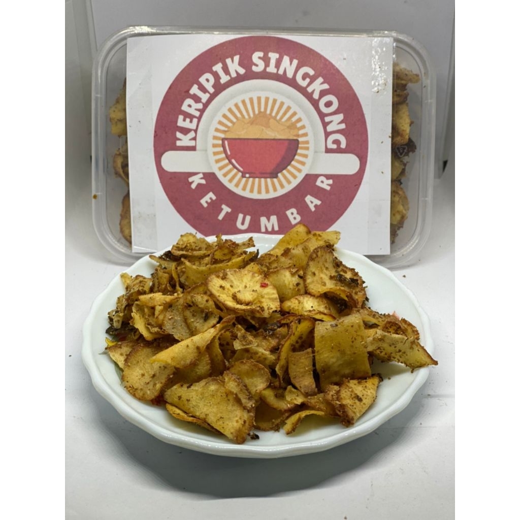 

keripik singkong ketumbar bumbu melimpah / kripik singkong kriwill ketumbar super renyah / keripik viral ketumbar / snack viral / keripik ketumbar singkong / jajanan viral
