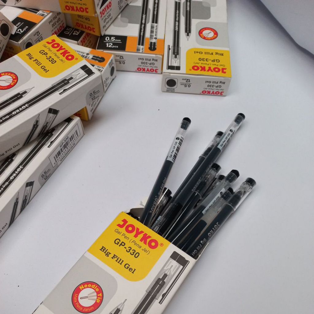 

Pulpen Gel JOYKO GP 330 0,5mm 1 pack isi 12pcs