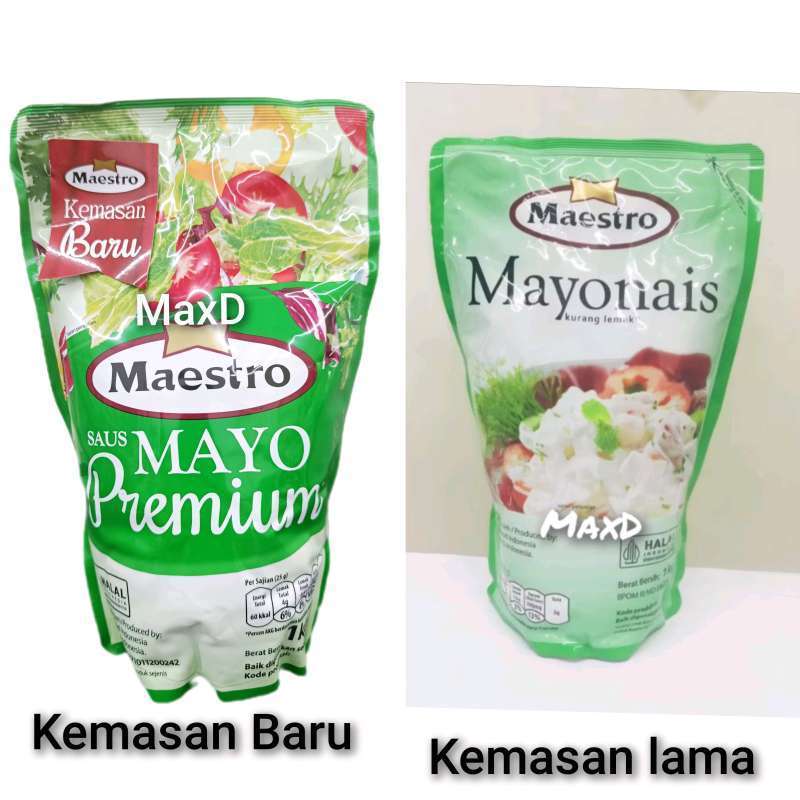 

TERMURAH!!!! Maestro Mayonaise Pouch 1kg