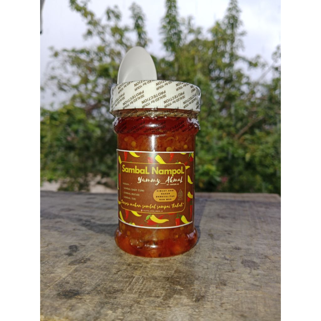 

Sambal Nampol Baby Cumi