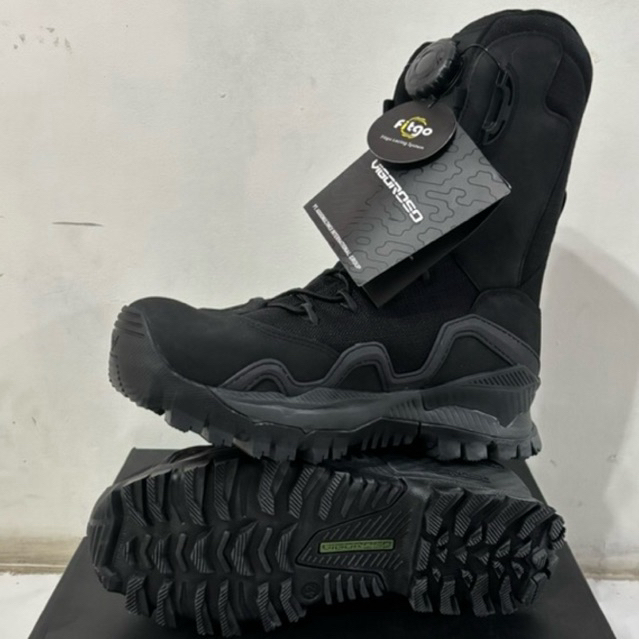 Sepatu PDL Vigoroso Elite Waterproof Hitam & Gurun
