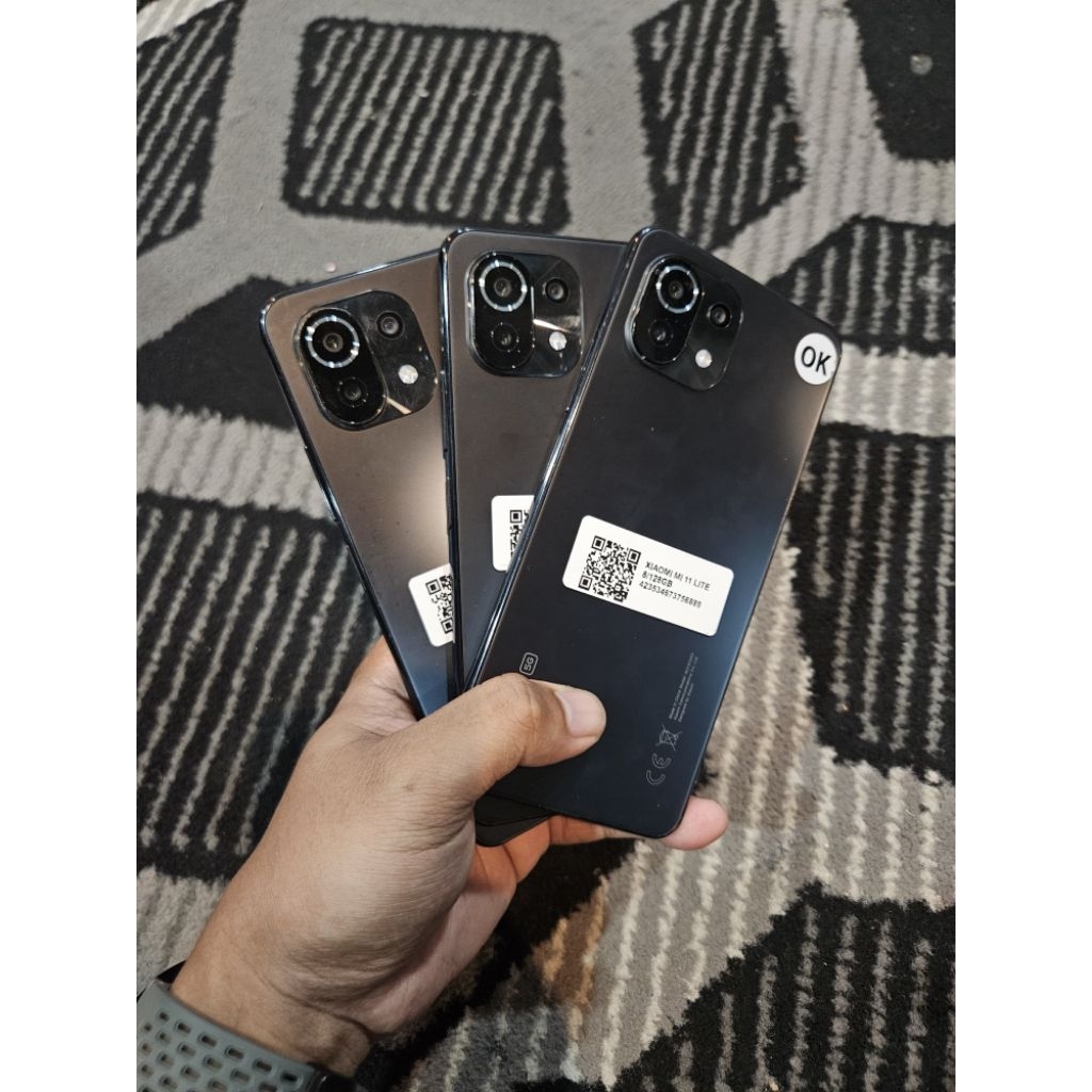 Handphone Hp Xiaomi Mi 11 Lite 5G 8/128 Second Seken Bekas Murah
