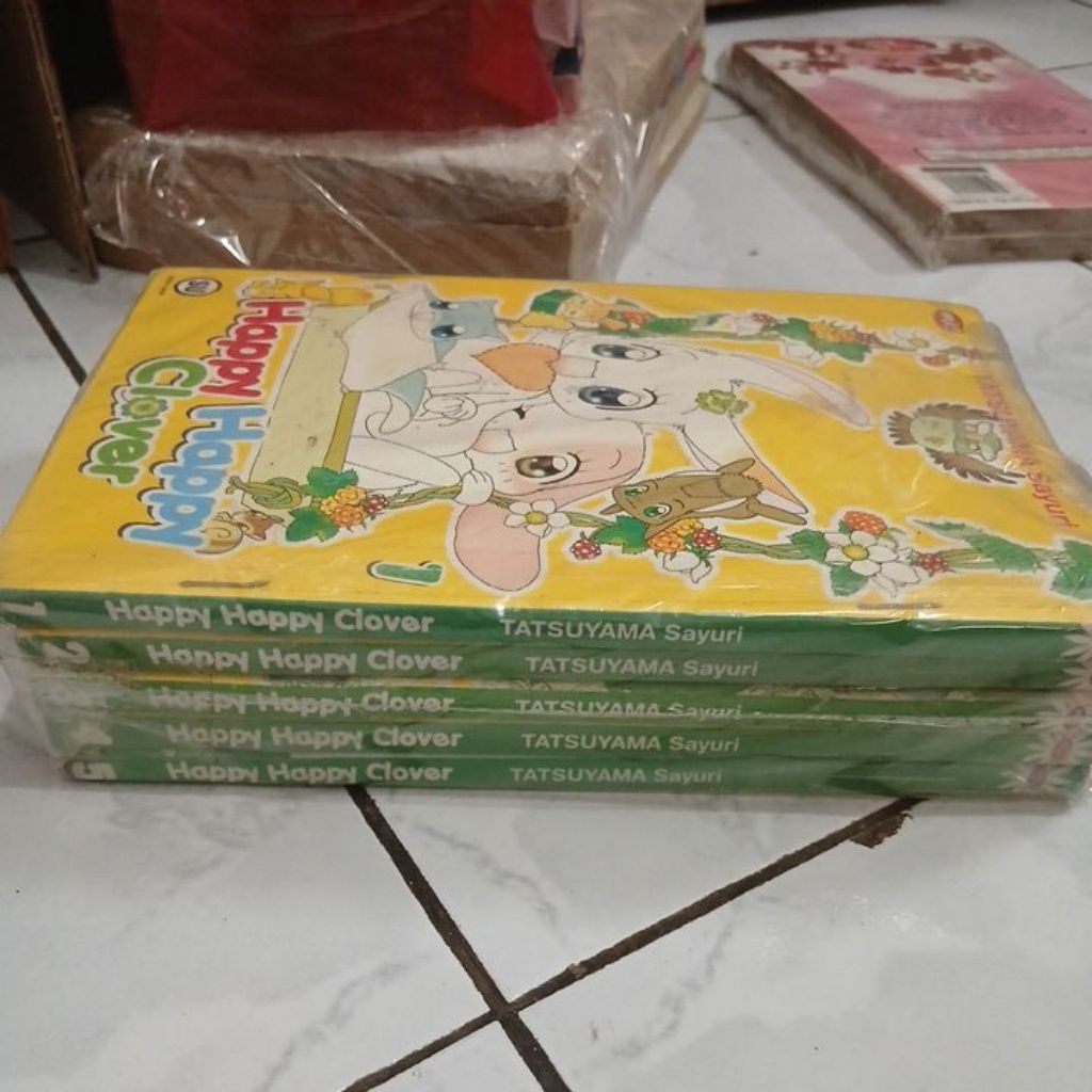 komik happy happy clover 1-5 tamat kondisi lengkap bagus
