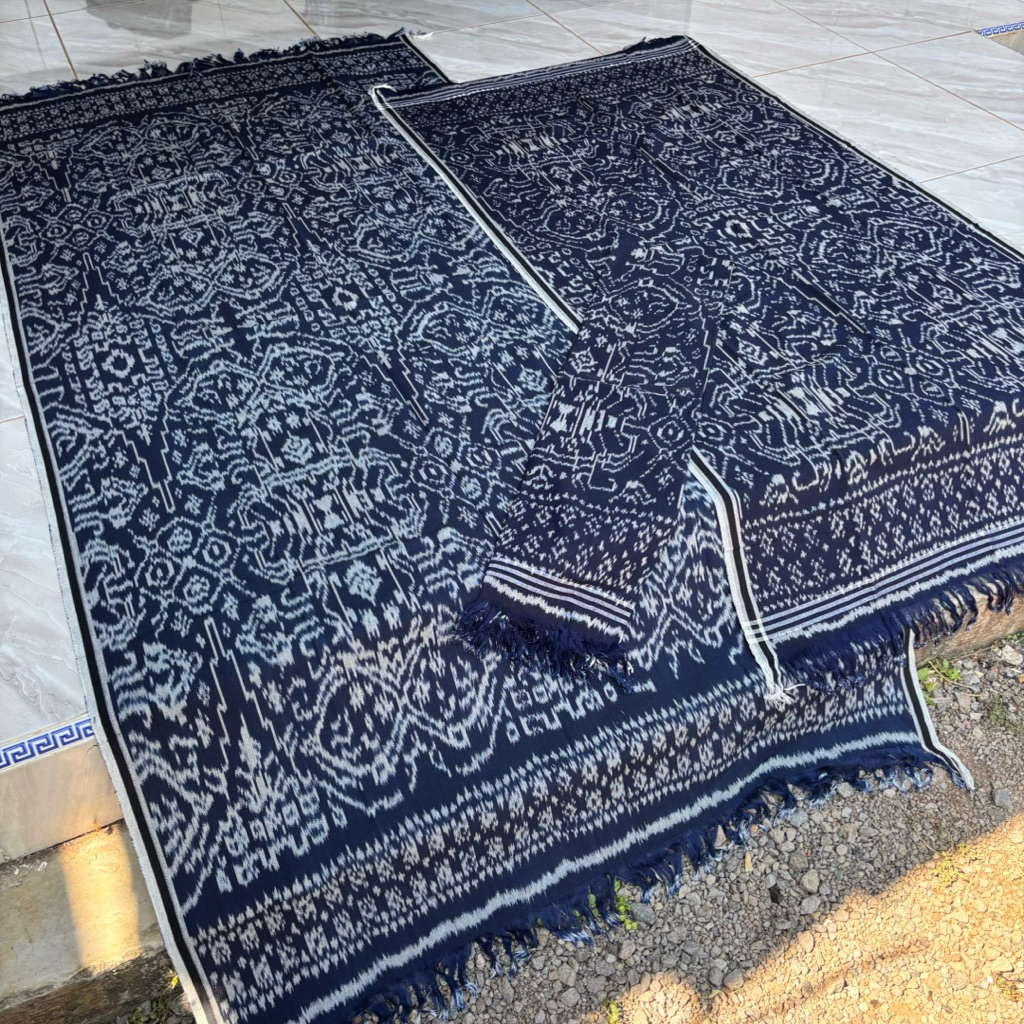 KAMEN BALI - SAPUT BALI - SET COUPLE KAIN ADAT BALI - KAIN TENUN KAMEN & SAPUT BALI PREMIUM