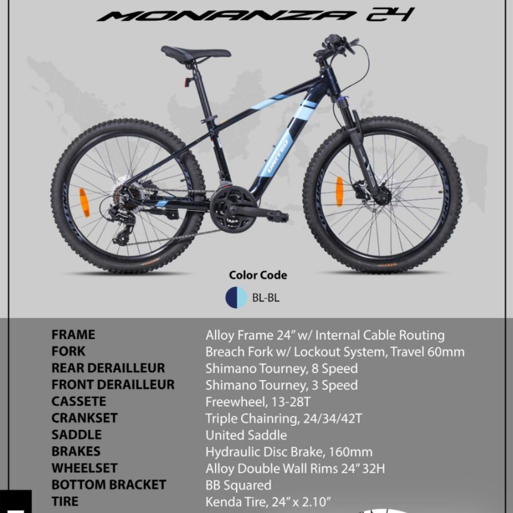 Mtb Kids United Monanza 24er