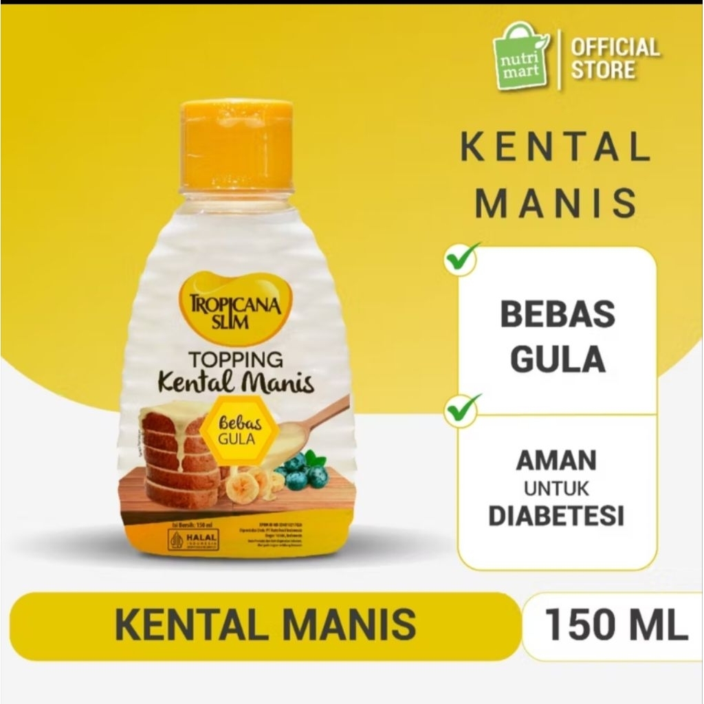

Tropicana Slim Topping Kental Manis 150ml