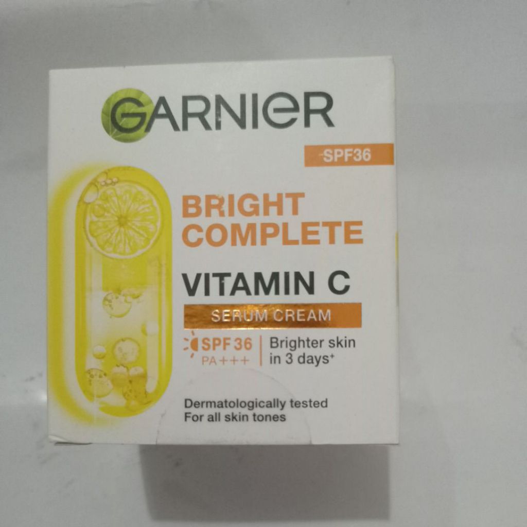 Garnier Bright Complete Serum Cream SPF 36 50ML