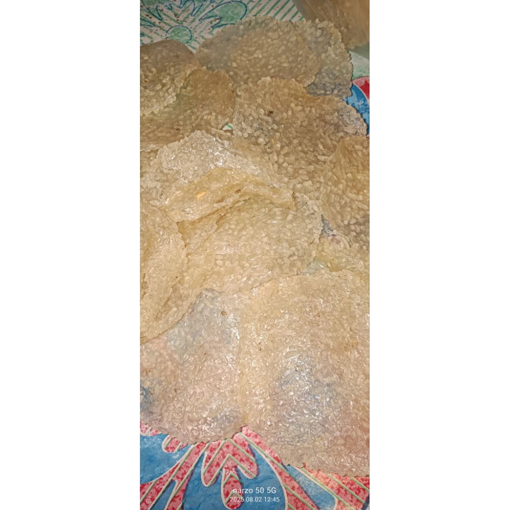 

Kerupuk nasi/gendar mentah 500gr