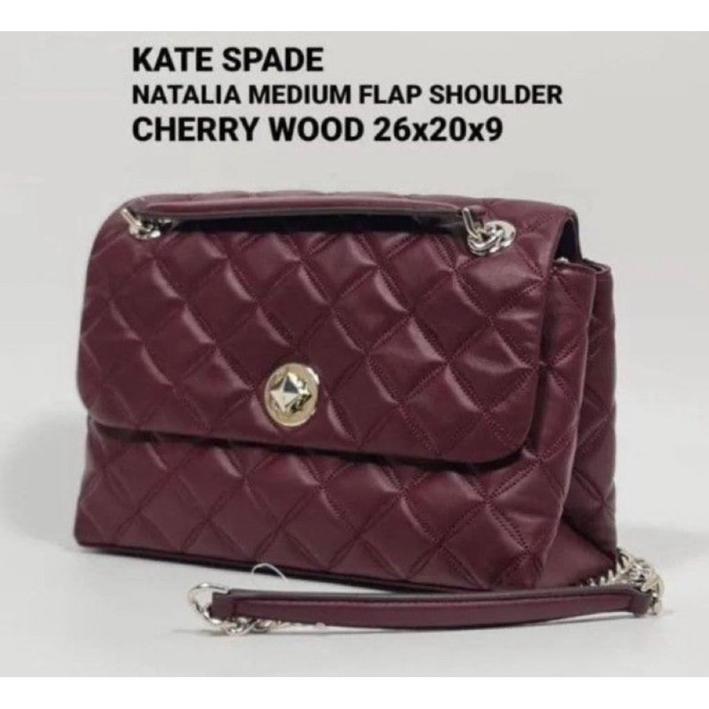 PRELOVED Tas kate spade Natalia maroon like new