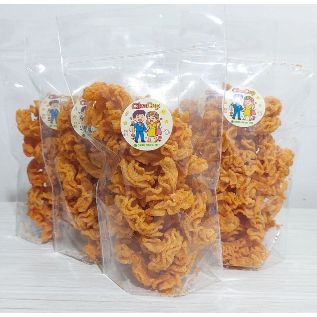 

CikaCup - Kriwil Crispy Pedas Manis / Sapi Panggang