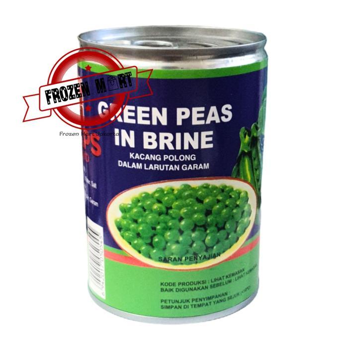 

[oddsolshop] pekanbaru/IKPS Green Peas in Brine 397GR / Kacang Polong Kaleng