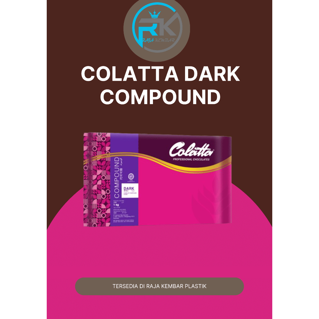 

COLLATA DARK COMPOUND/CHOCOLATEE COLATTA 1 KG