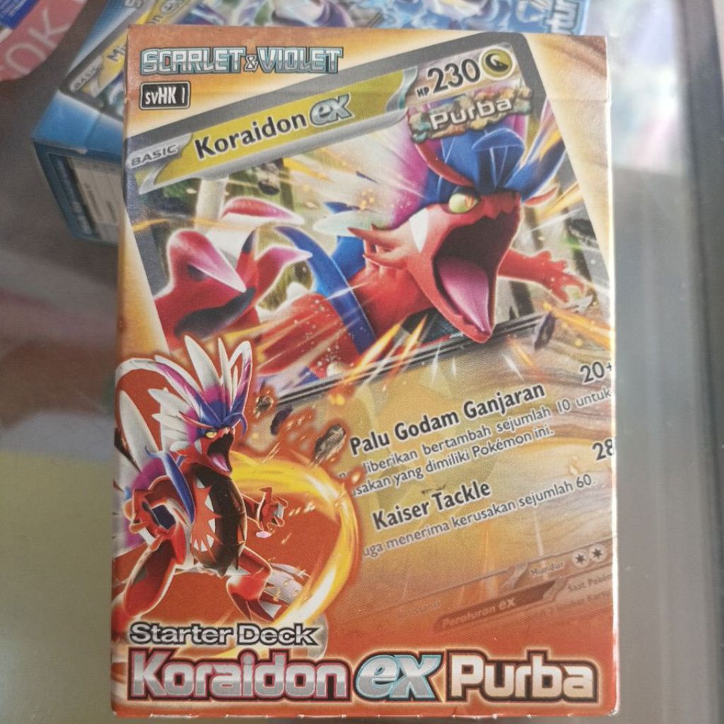 Starter Deck Pokemon TCG Indonesia seri Koraidon Ex Purba