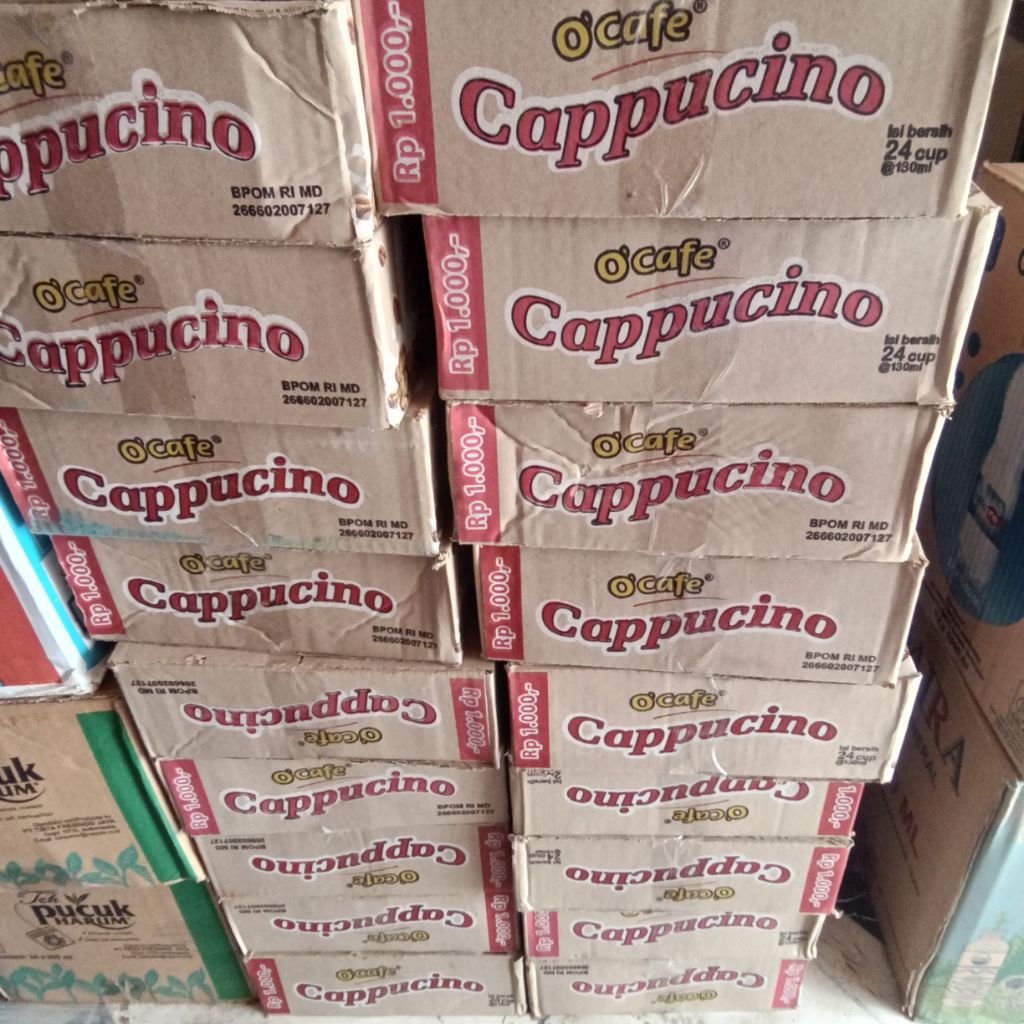 

Minuman O'cafe Cappucino 130ml /ds