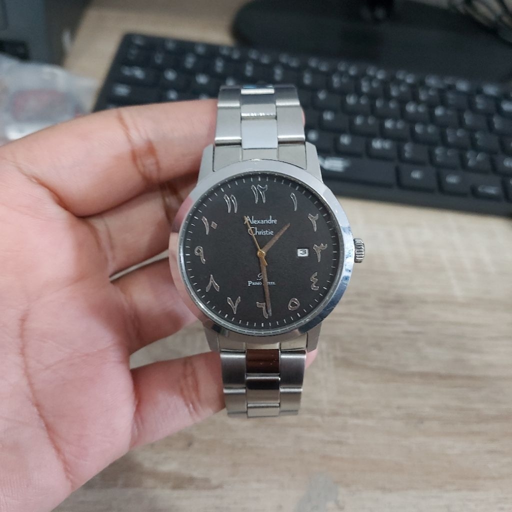 ( MULUS ) JAM TANGAN PRIA ALEXANDRE CHRISTIE AC1024 AC 1024 ORIGINAL SECOND