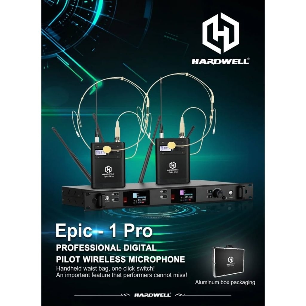 Mic Wireless Hardwell Epic-1|MIC Transmiter