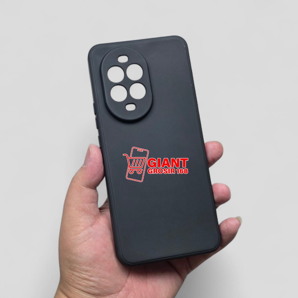 HUAWEI NOVA 13 PRO CASE MACARON BLACK SILICON BLACK HUAWEI NOVA 13 PRO