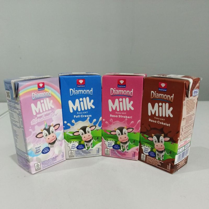 

Diamond Susu UHT 200ml