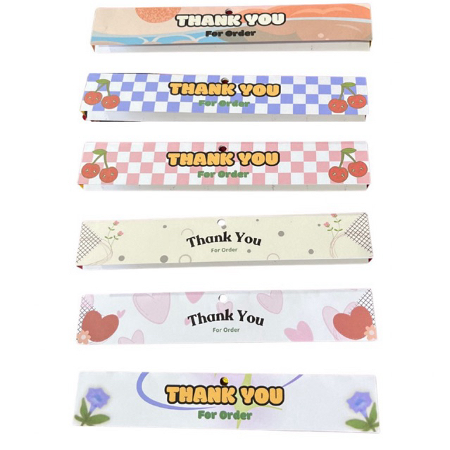 

(12pcs) Hang Tag Label Lipat hangtag 20cm, 5cm, 7cm, 10cm | Label Aksesoris | Topper Bag | Cute Paper | Kertas Label Gantungan custom logo req nama brand