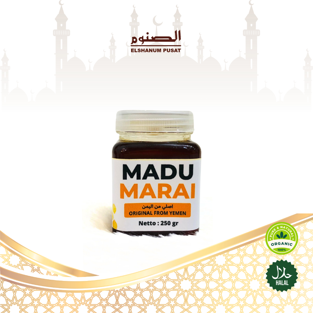 

Madu Marai Mara'i Import Yaman Asli 100% Ukuran 250 gram / Madu Murni Asli Yaman