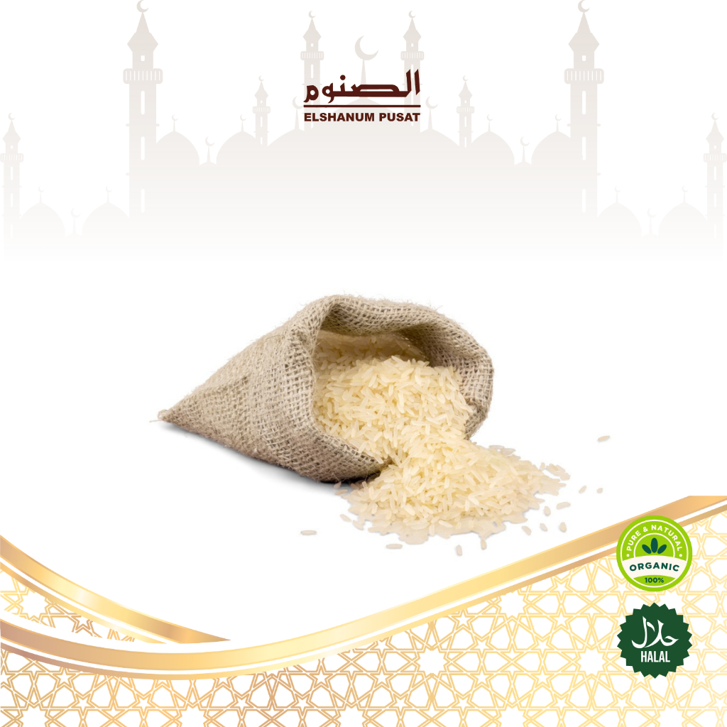 

Beras Basmati 1kg / Beras Basmati / basmati beras / beras kebuli / beras Arab / Elshanum