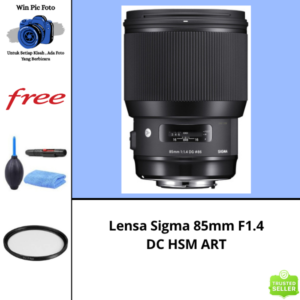 Lensa Sigma 85mm F1.4 DG HSM ART / Lensa Sigma 85mm F1.4 DG DN ART
