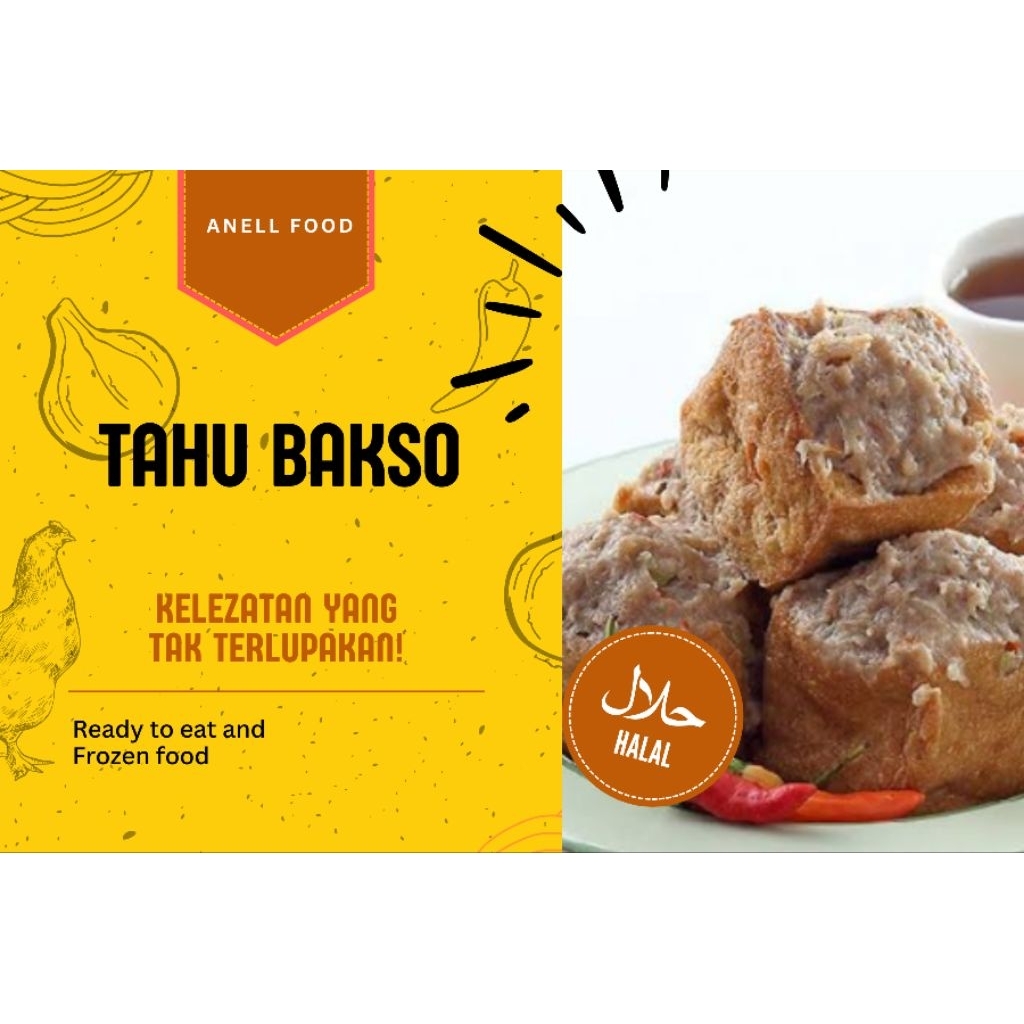 

TAHU BAKSO FULL ISI 4pcs FREE SAOS BANGKOK