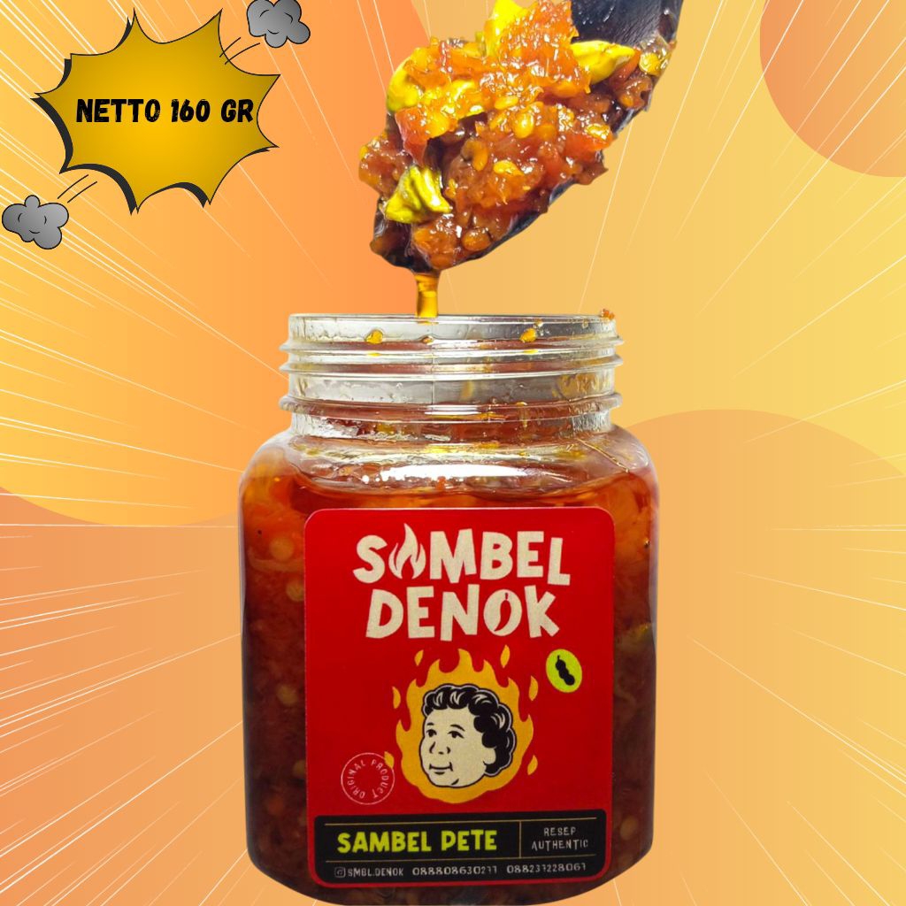 

Sambal Petai Pedas Isi Berat Bersih 160 gram