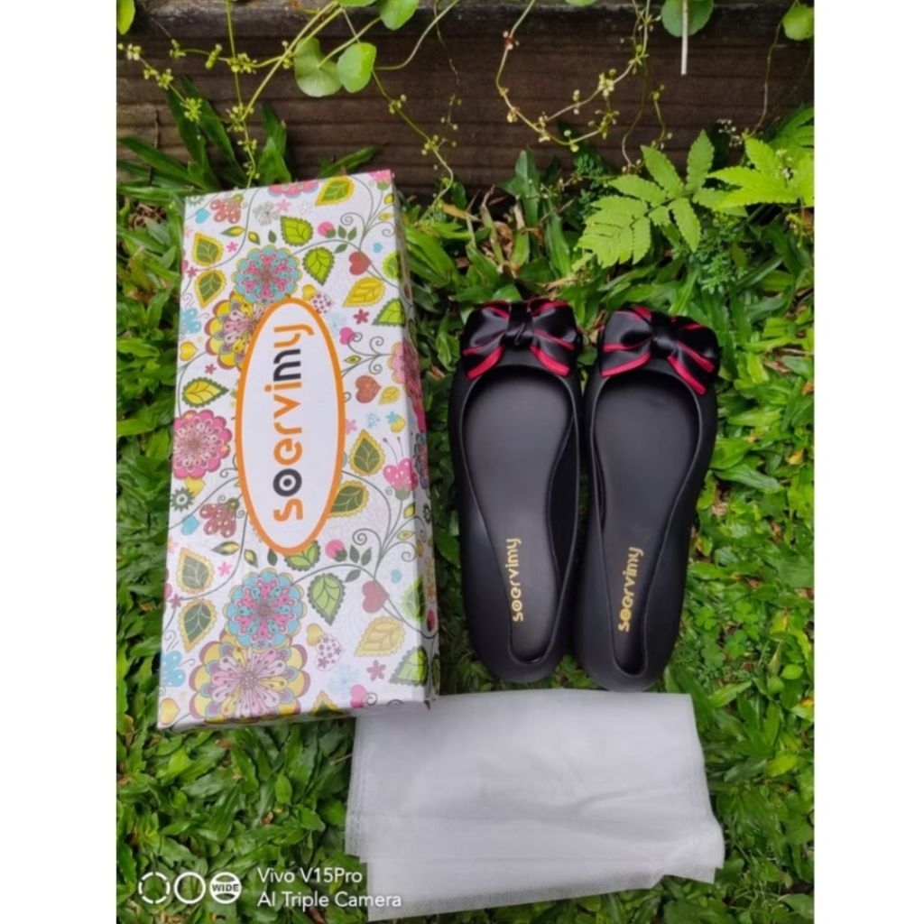 Flatshoes Jelly Pita Wangi SOERVIMY|Flat Shoes Wangi