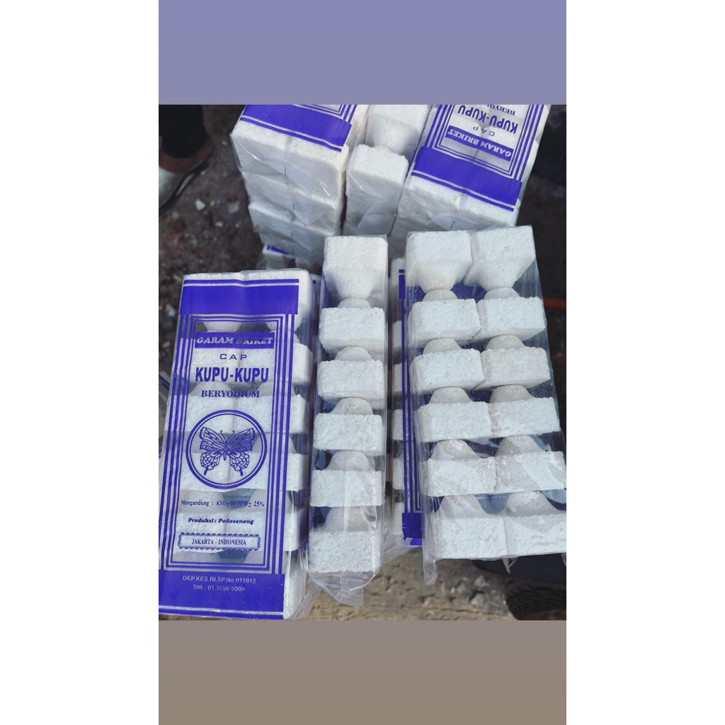 

Garam Bata Termurah Grosir 625 gram isi 12 balok