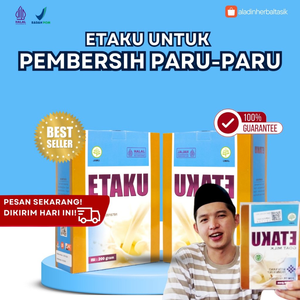 

SUSU ETAKU Original 100% Obat Untuk Gurah Atau Pembersih Paru Paru Bagi Perokok Berat Alami