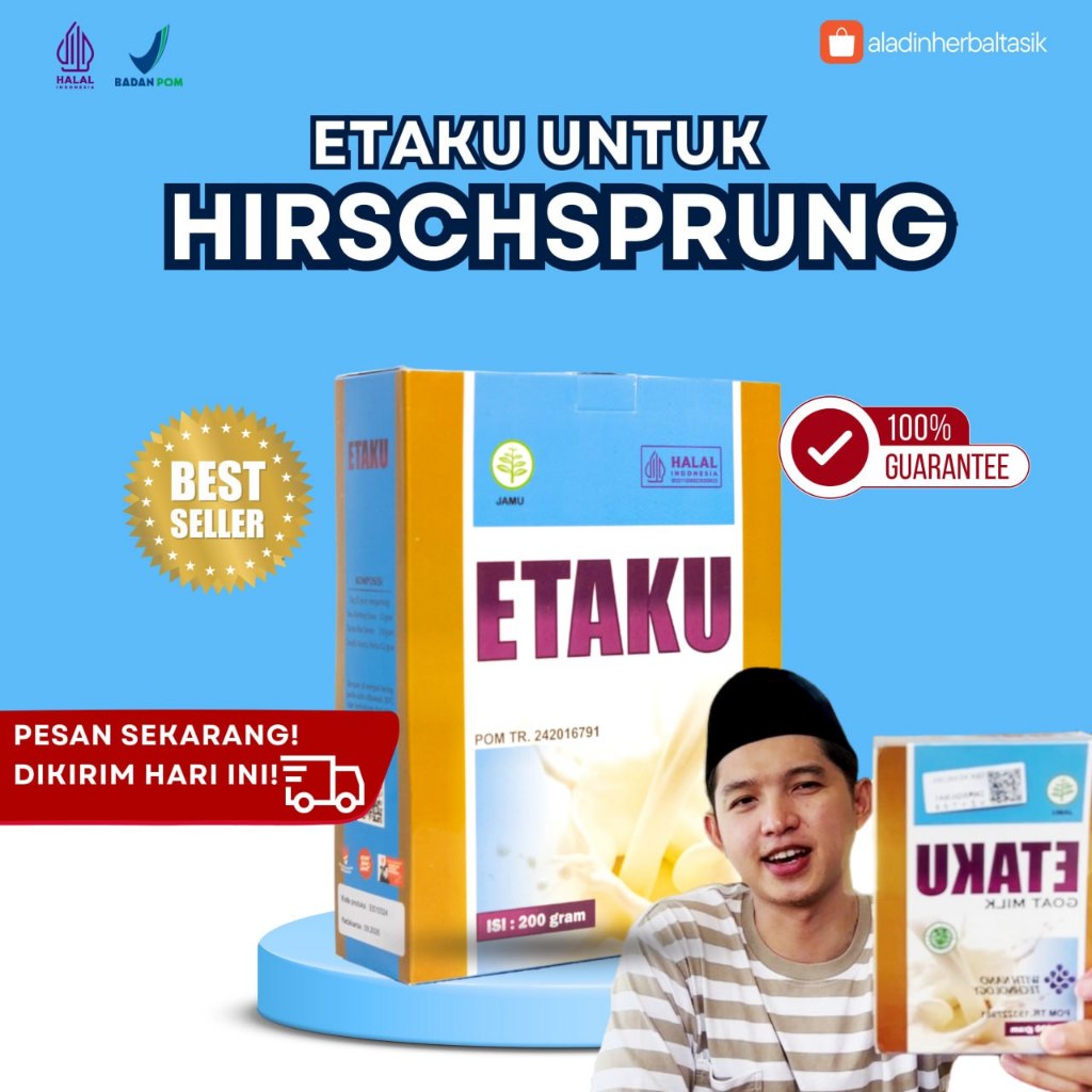 

SUSU ETAKU Original 100% Obat Herbal Untuk Hirschsprung Gangguan Usus Besar Anak Dan Dewasa Alami