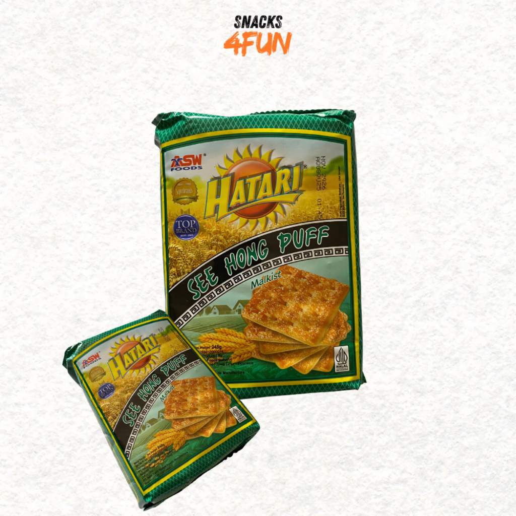 

Kue HATARI malkis See Hong Puff 245gr