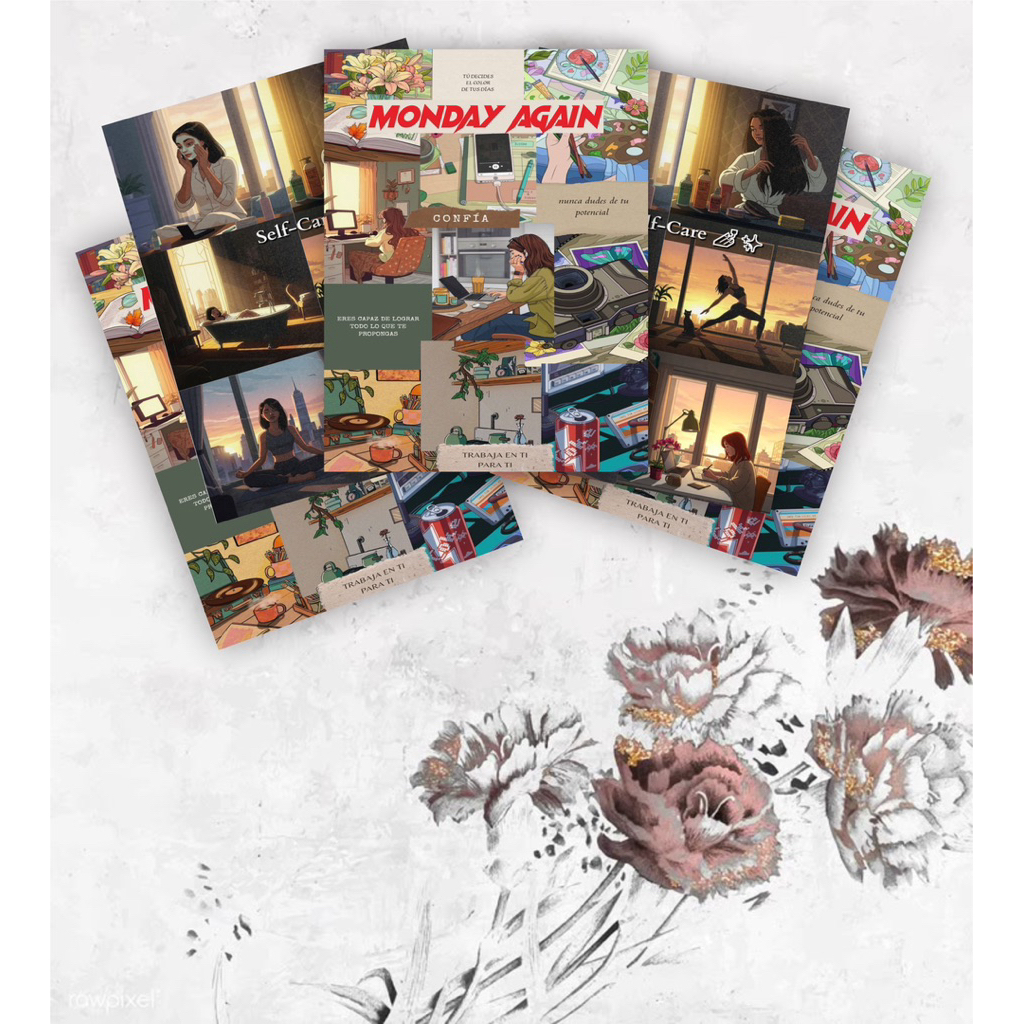 

Bundling 1 Pack dan 1 Lusin Buku Tulis Desain Aestethic Bisa Custom Desain Sendiri