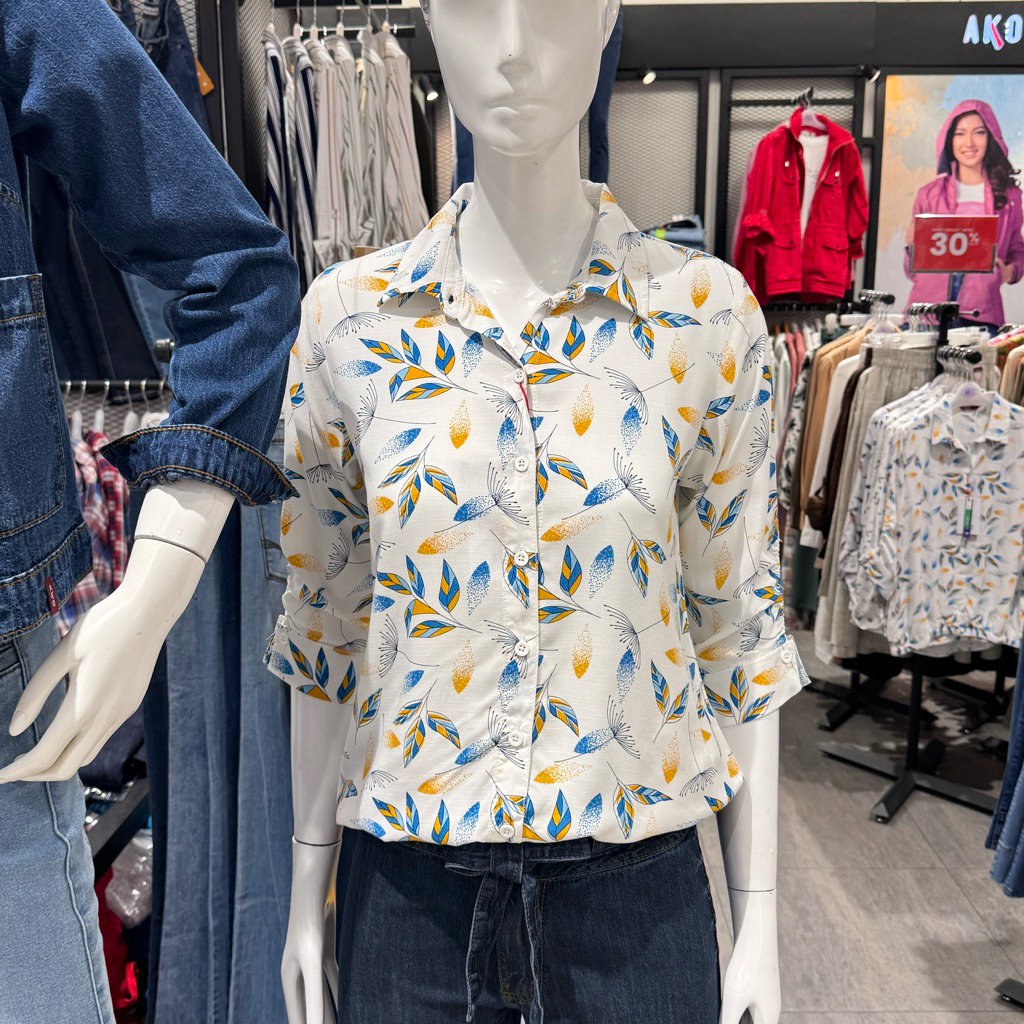AKO - NEW Kemeja Blouse Wanita (S-XXXL)