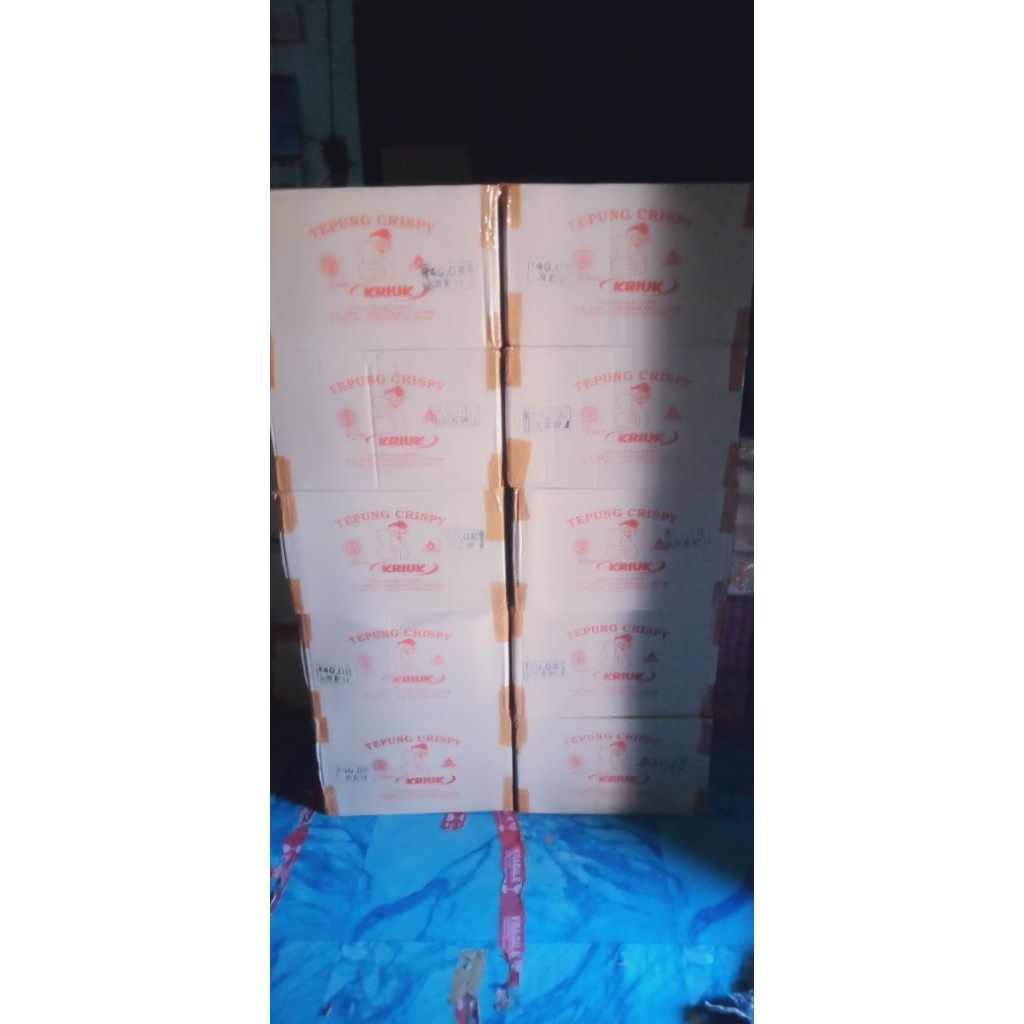 

Tepung Krispy kriuk jempol per dus