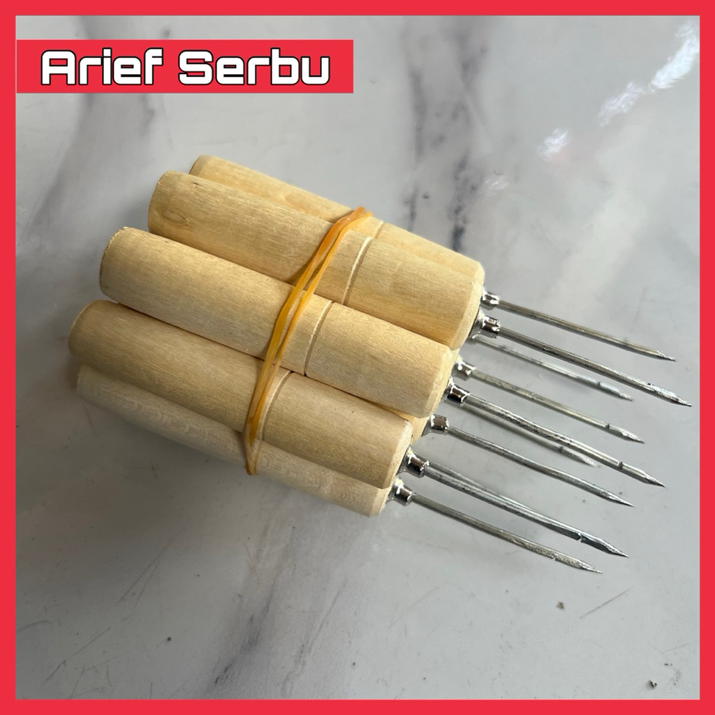 jarum sol sepatu sendal / jarum jahit sepatu tajam kuat rapi