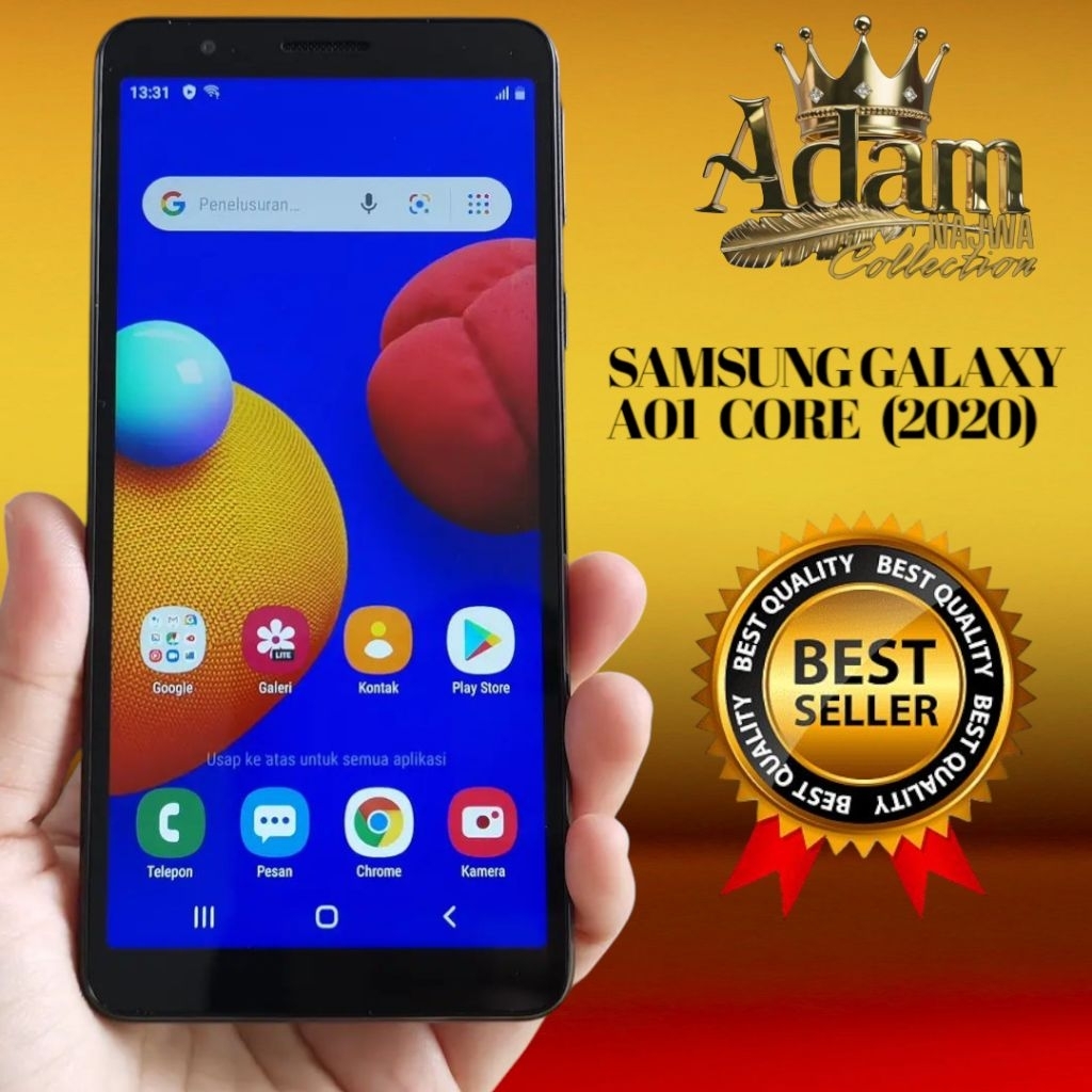 SAMSUNG GALAXY A01 CORE (2020) ORIGINAL ANDROID 4G LTE  SECOND TERMURAH BERKUALITAS TINGGI 100% NORM