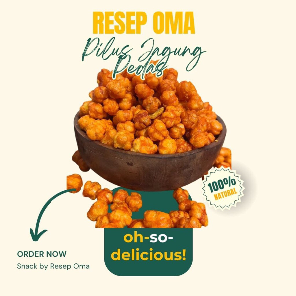 

RESEP OMA - PILUS JAGUNG PEDAS / PILUS / PILUS JAGUNG / SNACK / MAKANAN RINGAN / CEMILAN / LEZAT