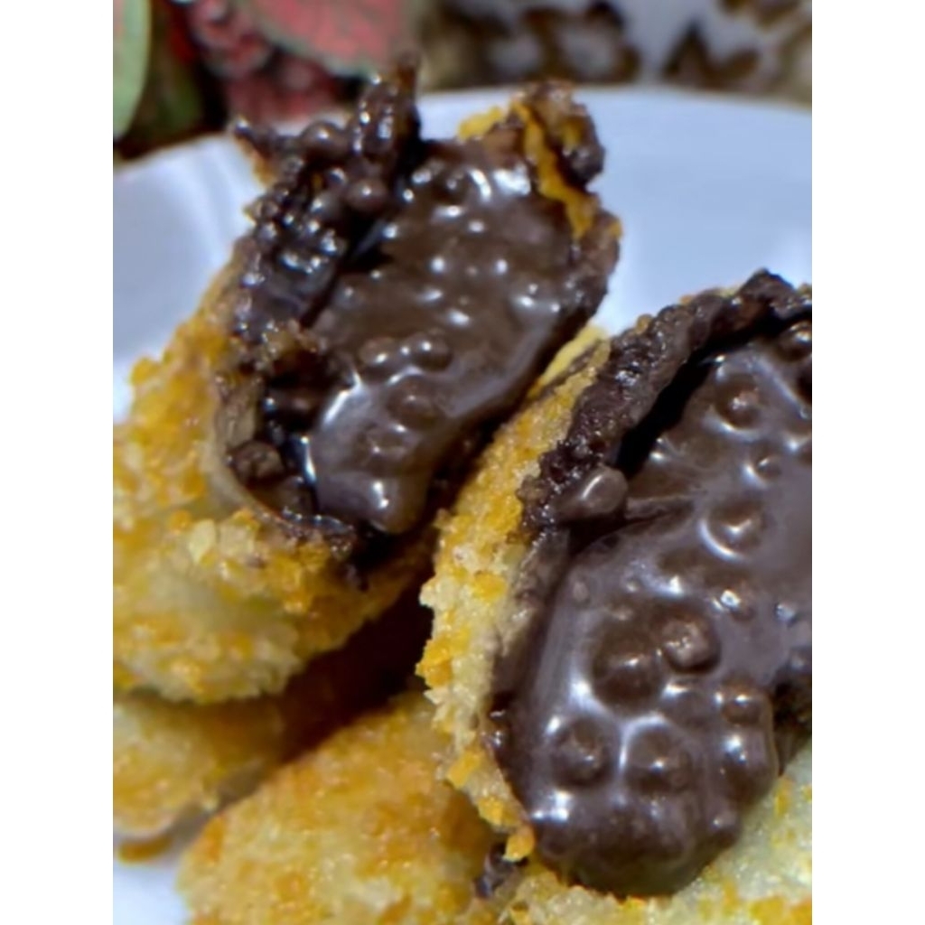 

risol cokelat keju isi 10