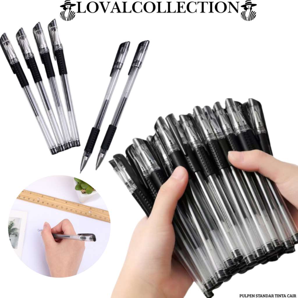

LC PENA 1 PCS P108 PULPEN STANDAR TINTA CAIR ALAT TULIS SEKOLAH KANTOR