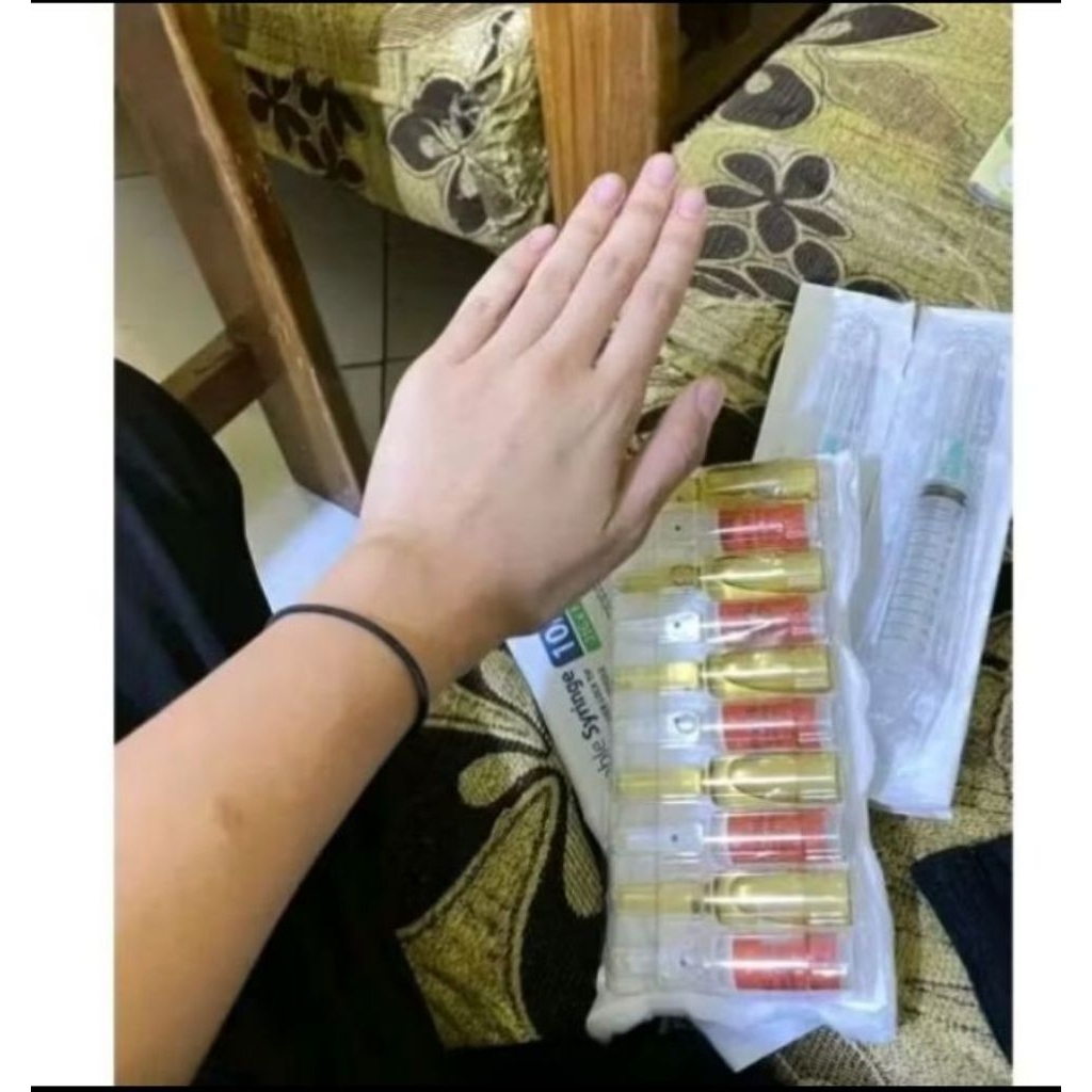 suntik booster skin pemutih badan whitening 100%original