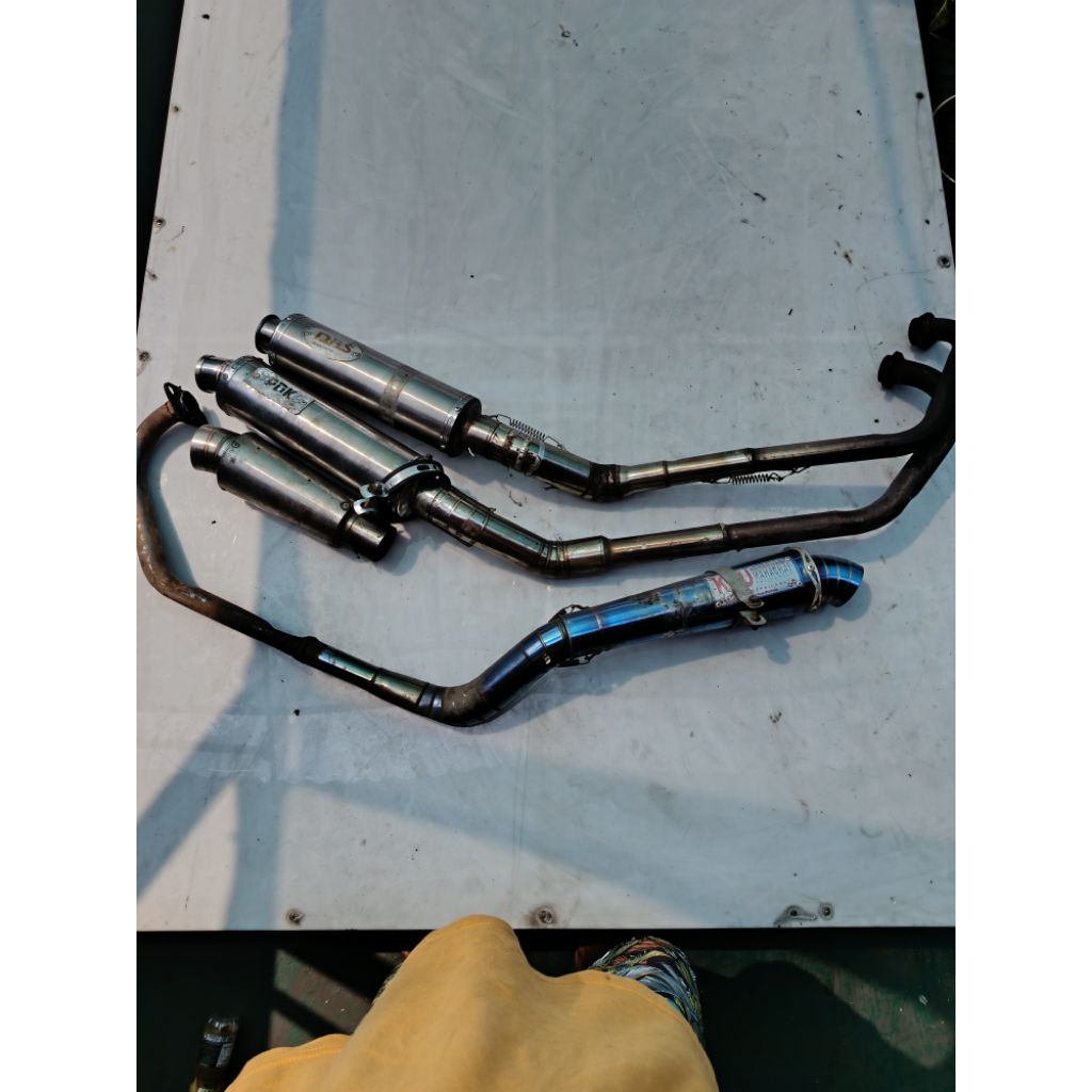 knalpot DBS KOU PDK KWS Thailand satria Fu karbu ngebas