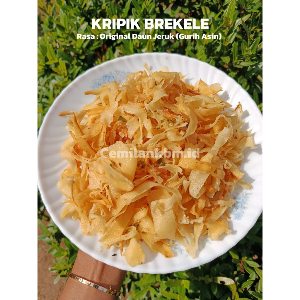 

KRIPIK BREKELE Khas Kebumen Jawa Tengah | Khusus Rasa Original | Kemasan 500gram | Gurih Renyah Enak